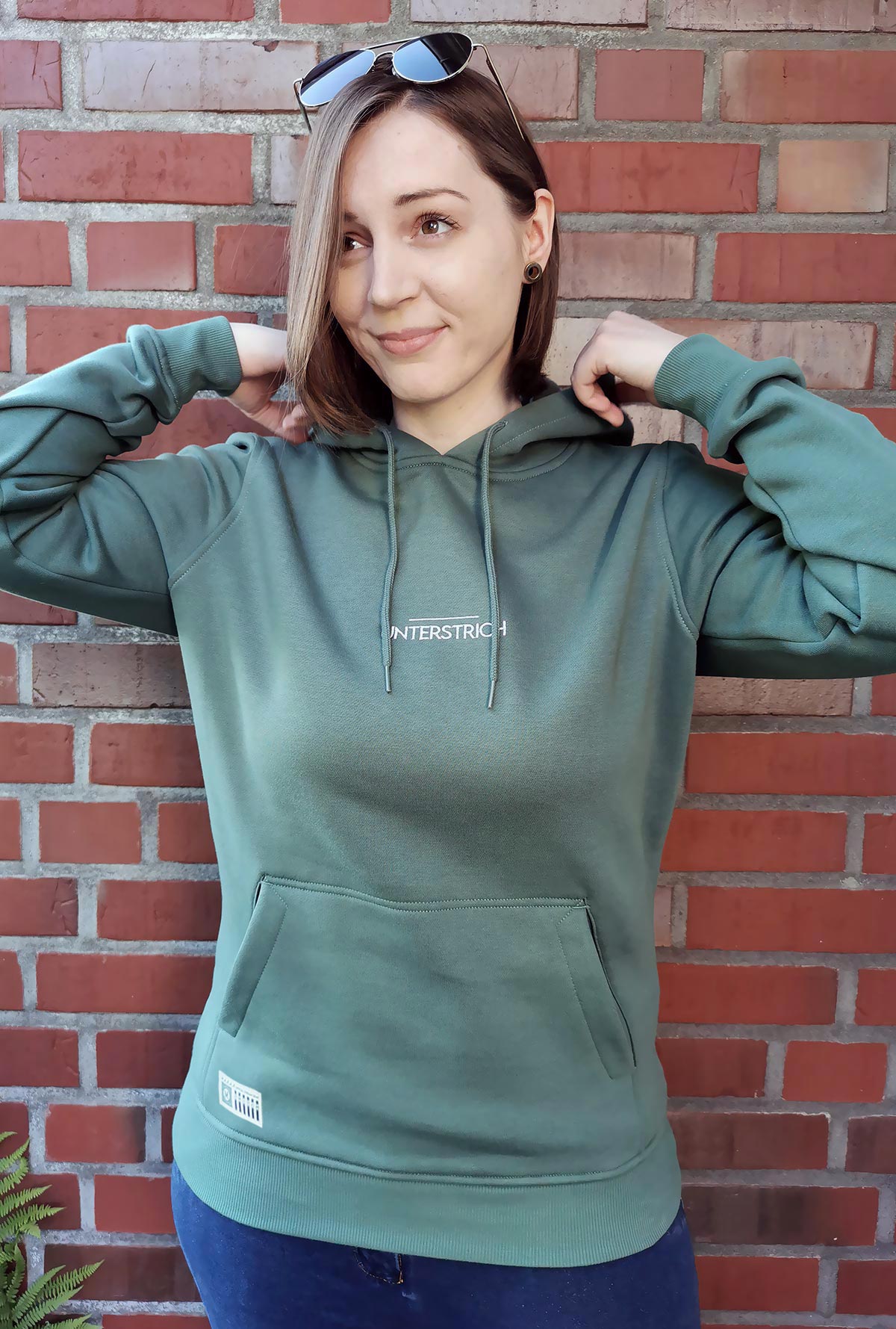 Hoodie "Unterstrich"