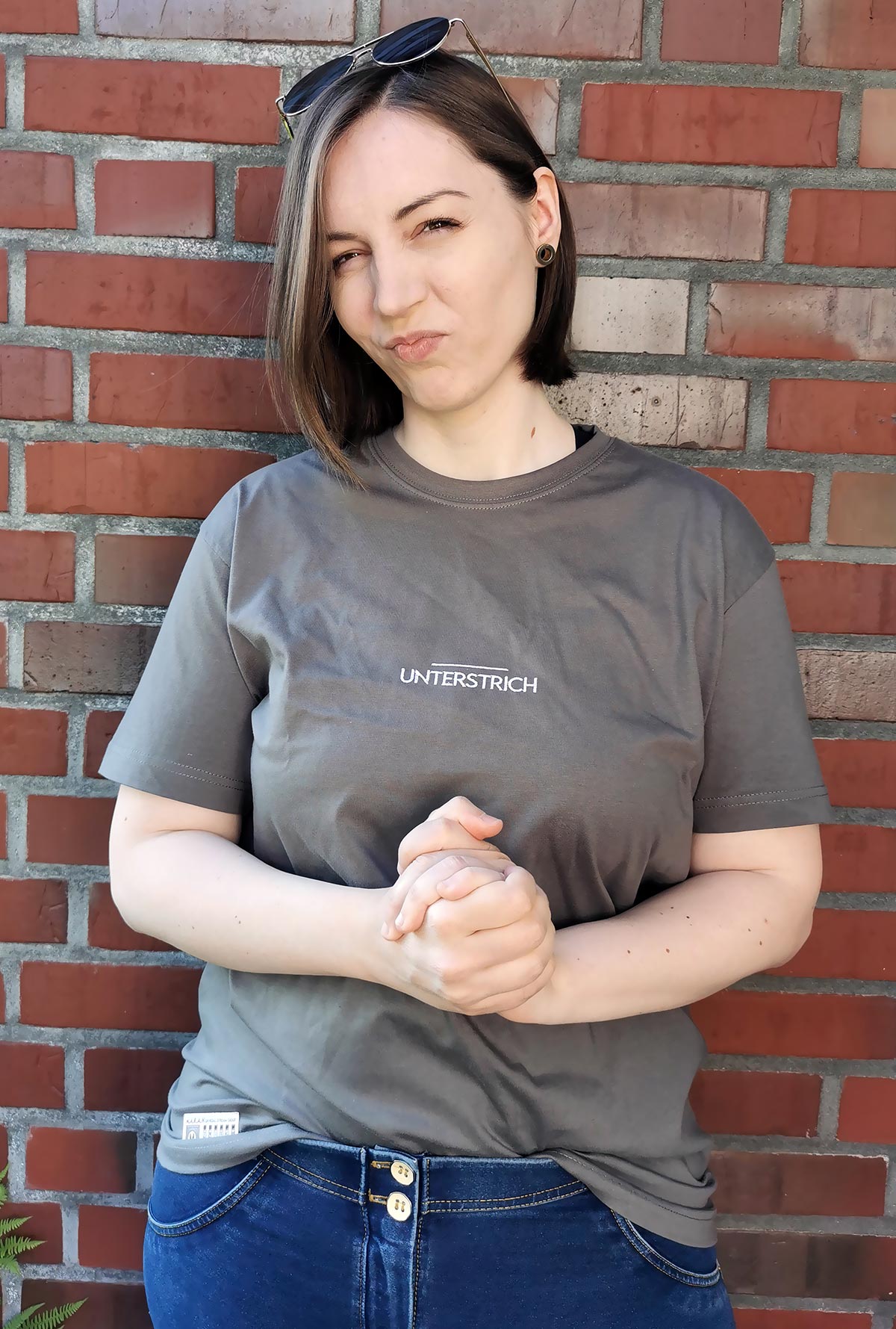 T-Shirt "Unterstrich"