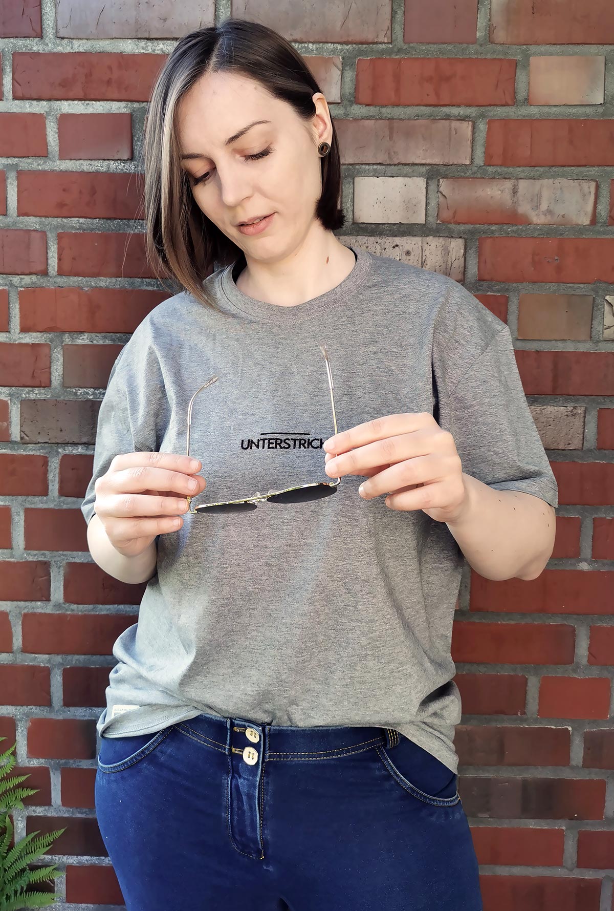 T-Shirt "Unterstrich"