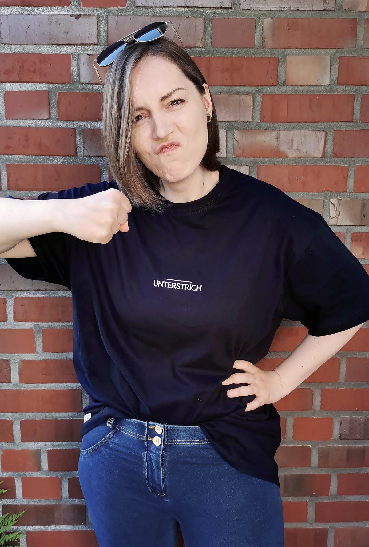 T-Shirt "Unterstrich"