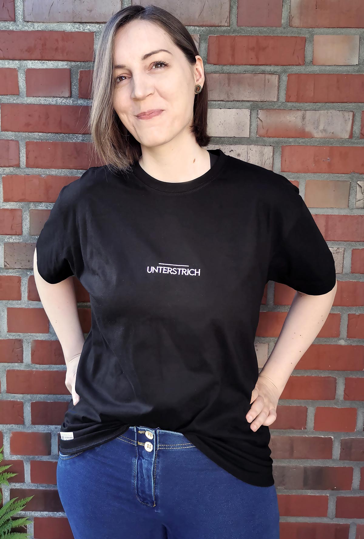 T-Shirt "Unterstrich"